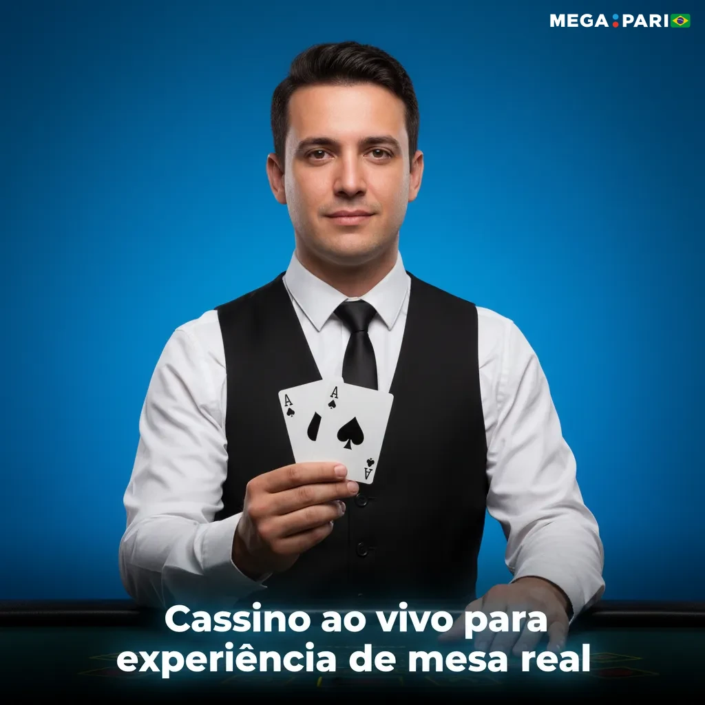 Tela de cassino ao vivo com crupiês reais em HD; roleta, blackjack, bacará, pôquer e game shows como Crazy Time.