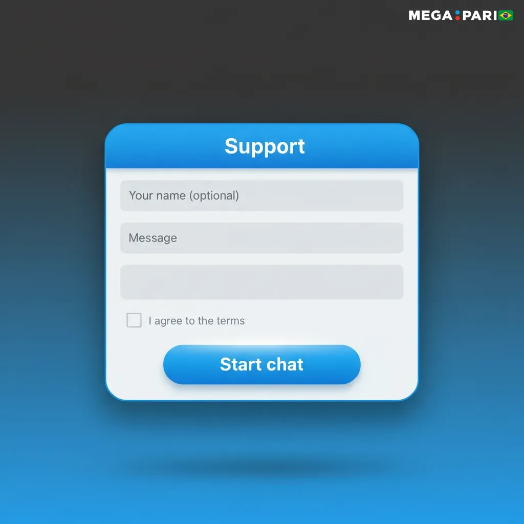 Suporte 24/7 em português: chat ao vivo, e‑mail suporte@megapari.com e central de ajuda/FAQ para respostas rápidas.