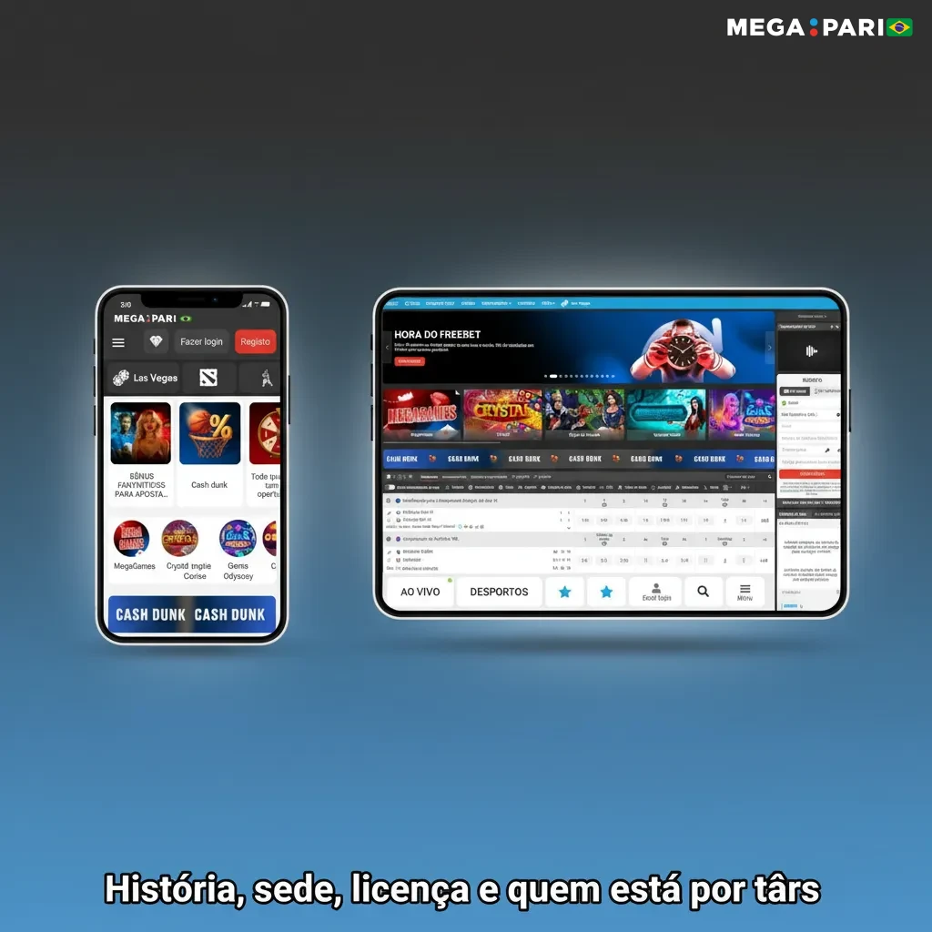 MegaPari: história, apostas e cassino, licença de Curaçao, sede no exterior, compliance e promoções.