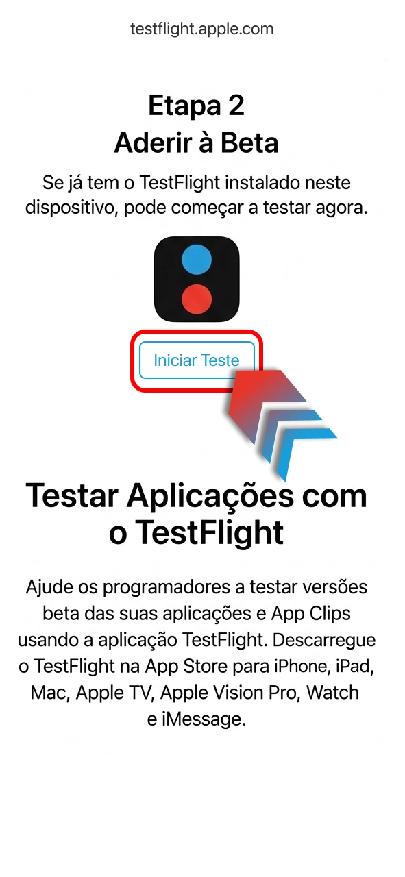 Toque em Obter no Megapari e inicie o download com rapidez.