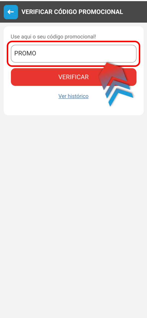 Insira código Megapari e veja crédito extra no resumo do depósito.