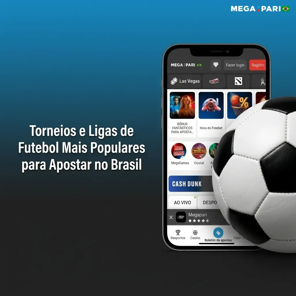 Principais torneios e ligas de futebol para apostar no Brasil, incluindo Champions League e Brasileirão